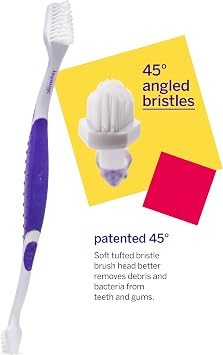 petsmile Professional Pet Teeth Brushing Kit for Cats & Dogs - VOHC Accepted Toothpaste & Patented Toothbrush - Proven to Control Plaque & Tartar Calprox Formula (London Broil, 4.2 Oz)