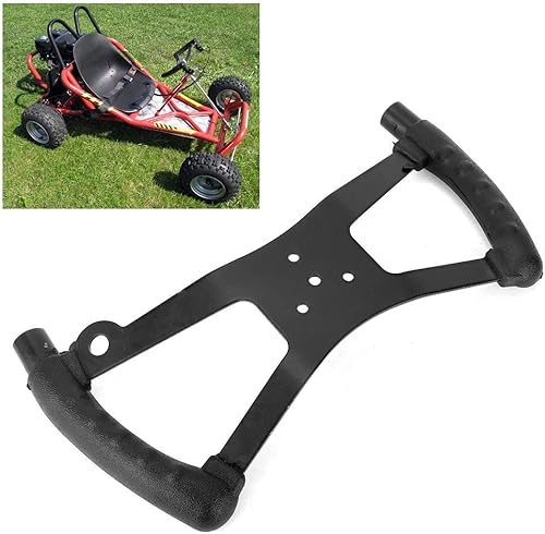 Miniatura 5 de KIMISS Volante de volante automático, estilo H, color negro, para carreras, kart, Go Cart, accesorio de modificación automática