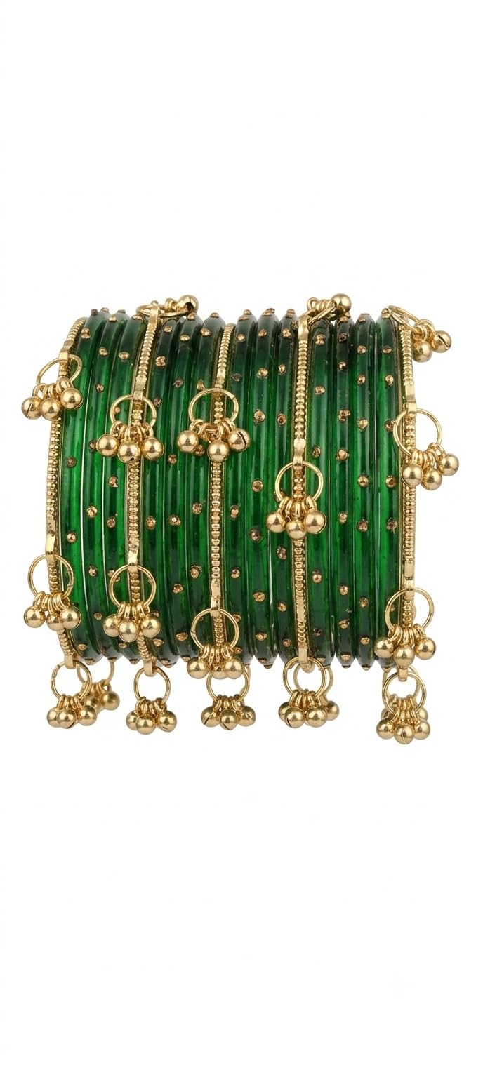 kashmiri bangles green sawan special pack of 18-image-39