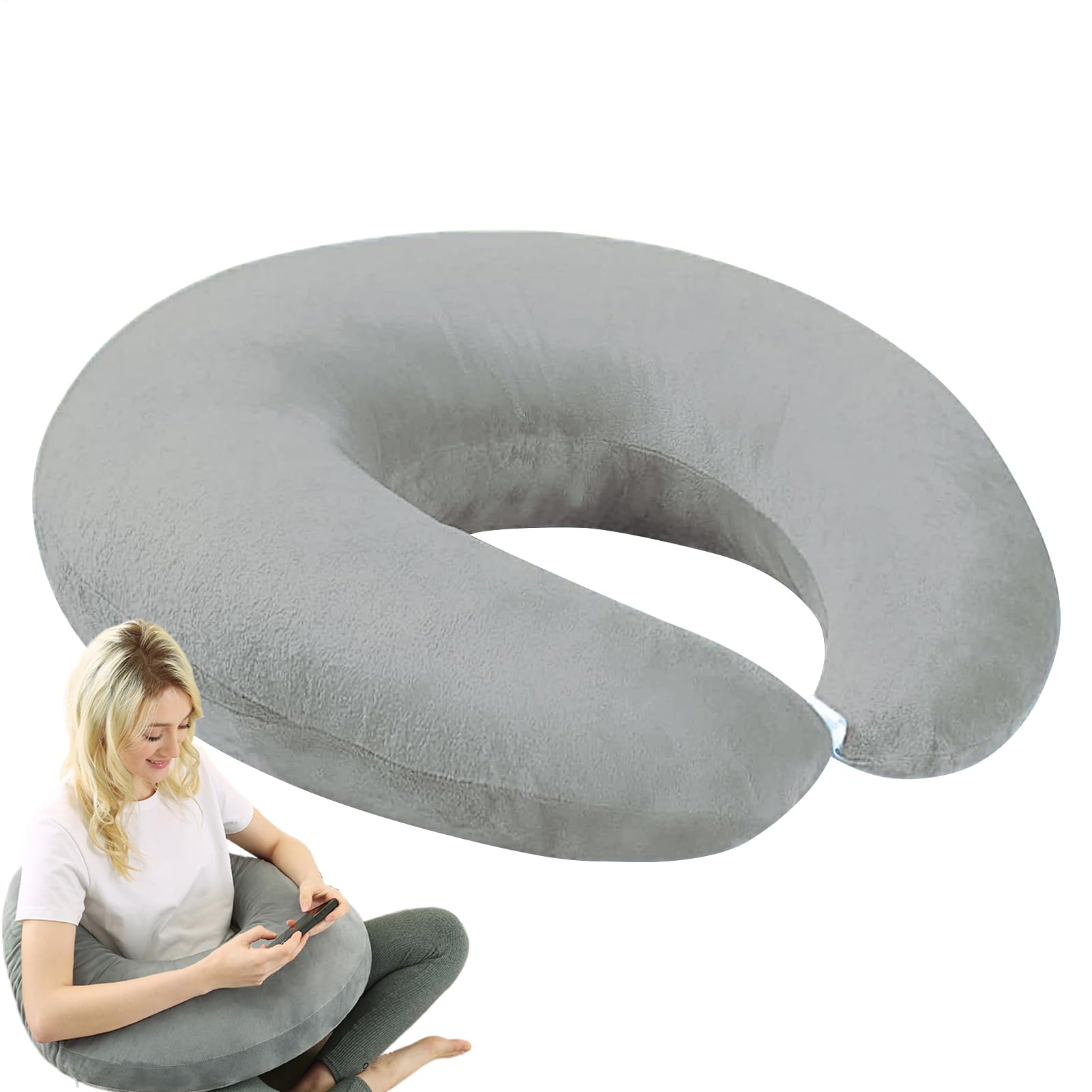 Oreiller de jeu vidéo ergonomique avec soutien des bras pour lecture et travail