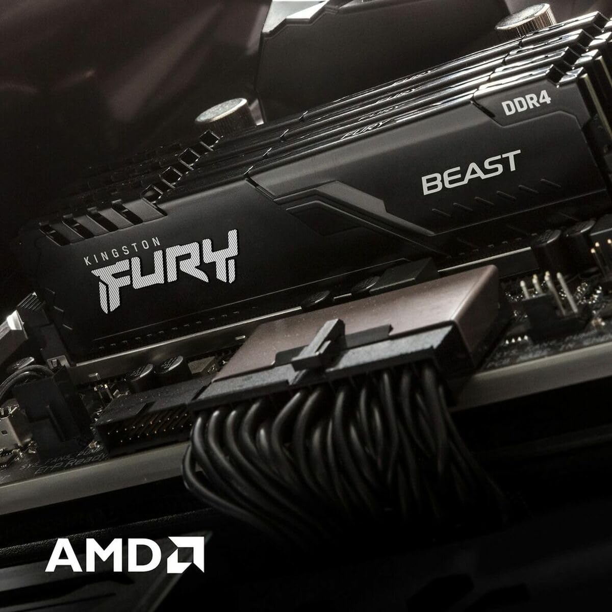 Kingston FURY Beast 16GB 3200MHz DDR4 CL16 Desktop Memory Single