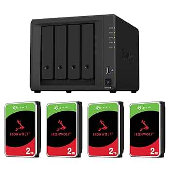 外付けハードディスク・ドライブ Synology DS923+ Amazon.co.jp: 【NAS HDDセット】Synology DS923+ & Seagate HDD