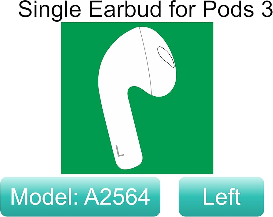 Amazon.com: Meenova A2564 Single Left Ear Side Only, OEM Left