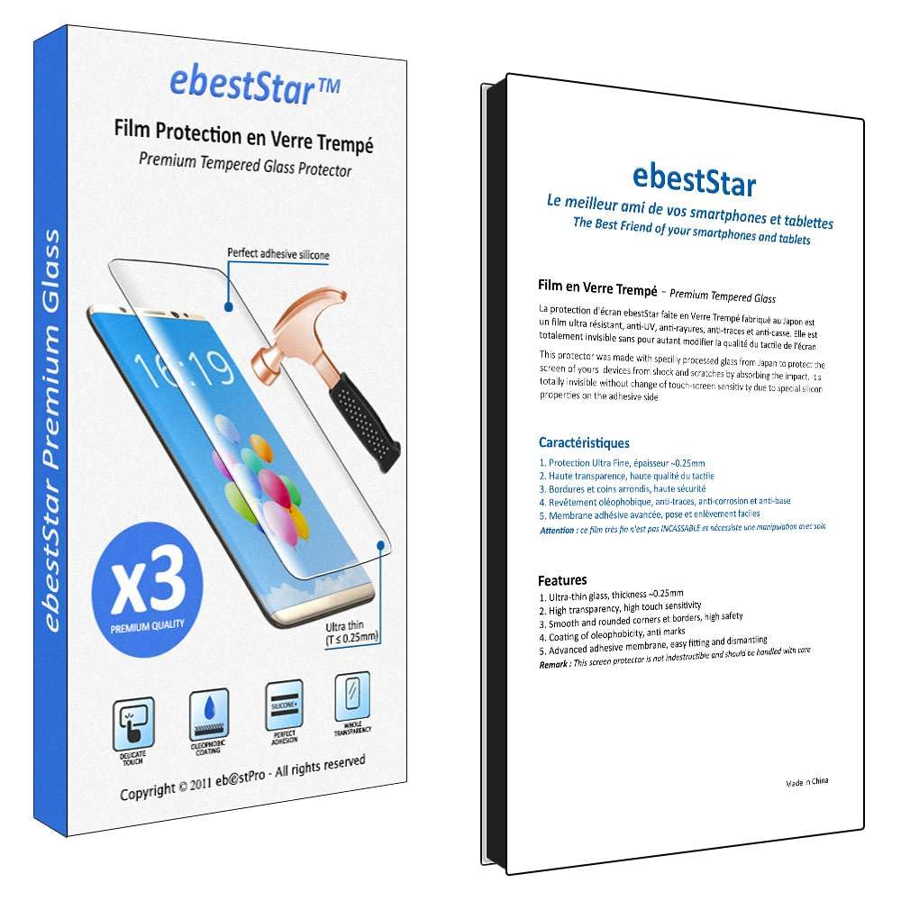 ebestStar - [Pacco x3 Vetro Temperato Compatibile con Nokia Nokia 8