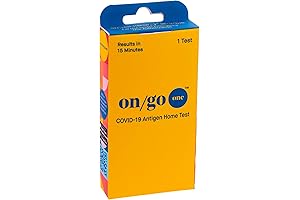 On/Go One: Accessible, Home At-Home COVID Self Test Kit for Fast, Accurate Results
