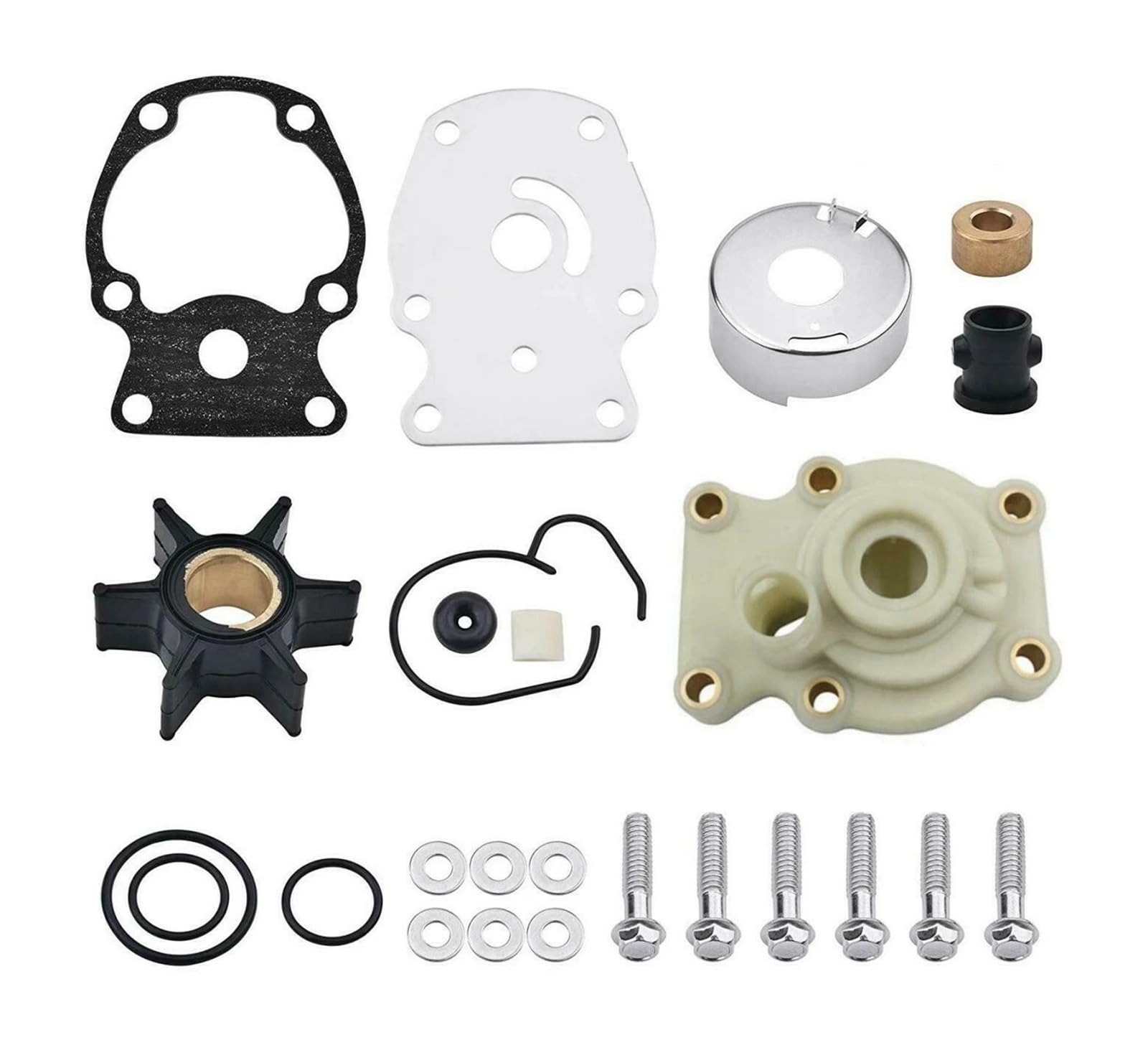 Kit turbine de pompe à eau moteur hors-bord 393630 haut débit 20-35 CV