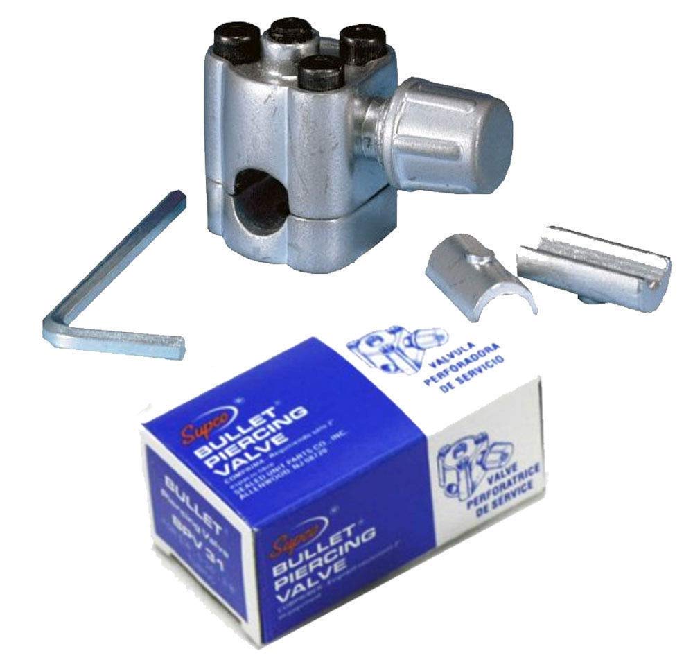 Utp Bpv31 Bpv-31 Genuine Supco Bullet Piercing Valve 3 In 1 Air Conditioner Ac Hvac