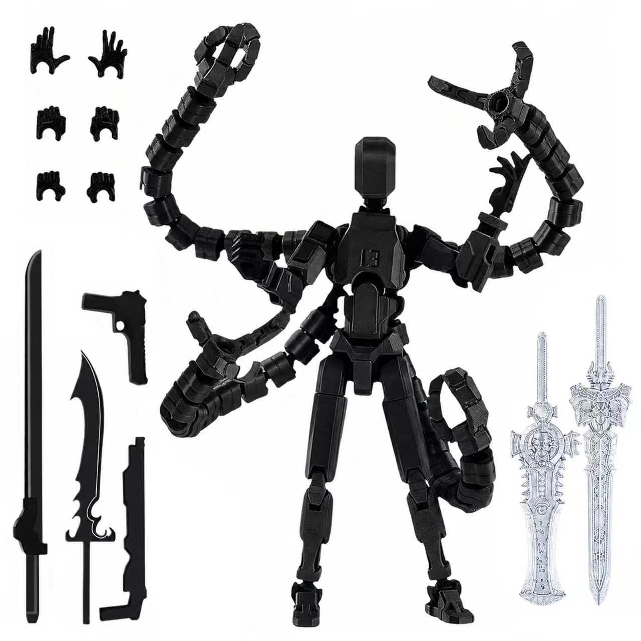 トップス Toys T13 Action Figure Set Already Assembled for Adult, 3D Printed