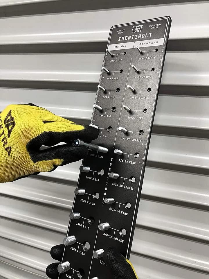 SST Identibolt Bolt and Nut Identifier Gauge,aluminum