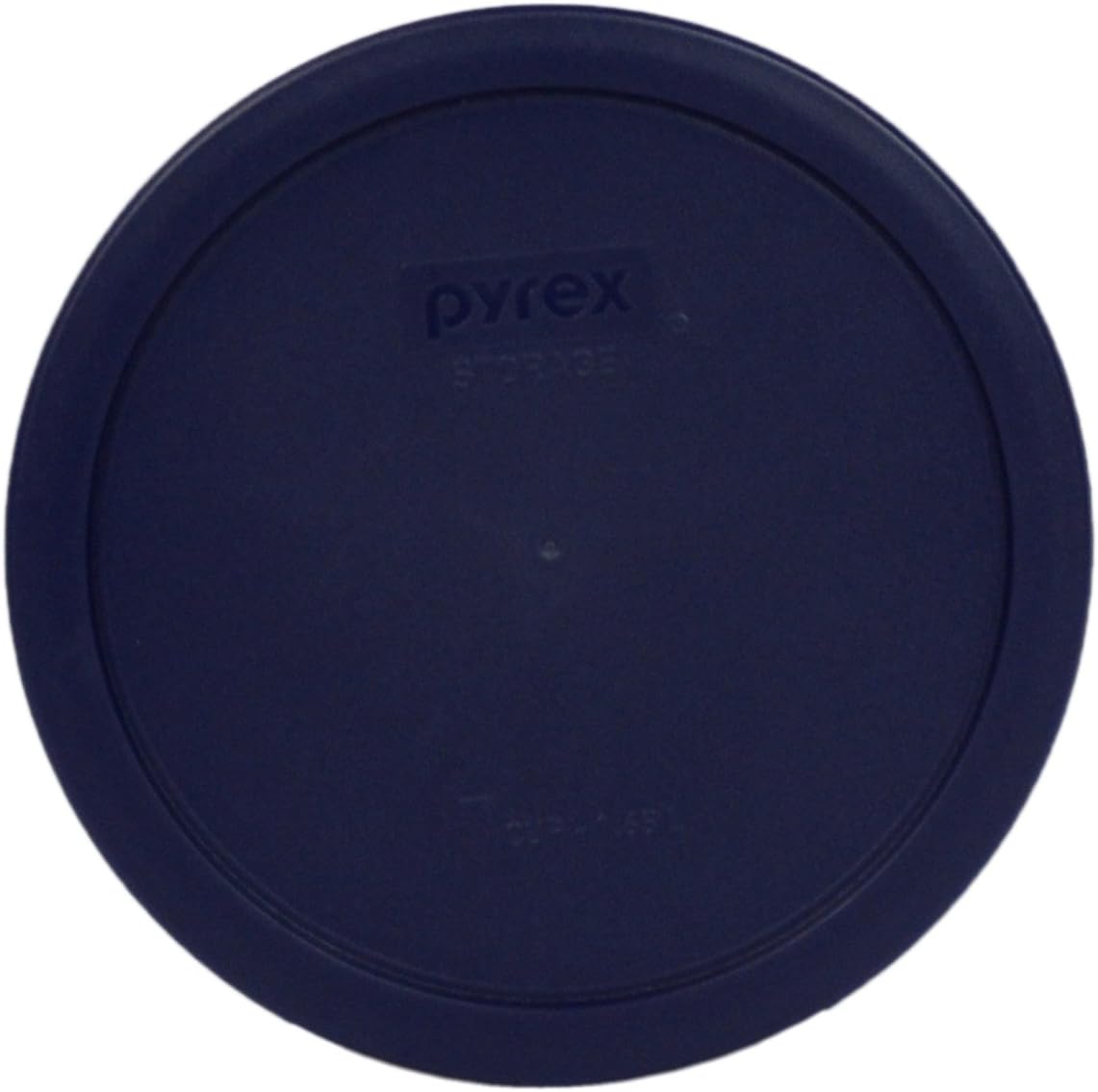 Pyrex Blue Round Storage Lid Cover fits 6 & 7 cup Round Dishes 4 Pack # 7402-PC
