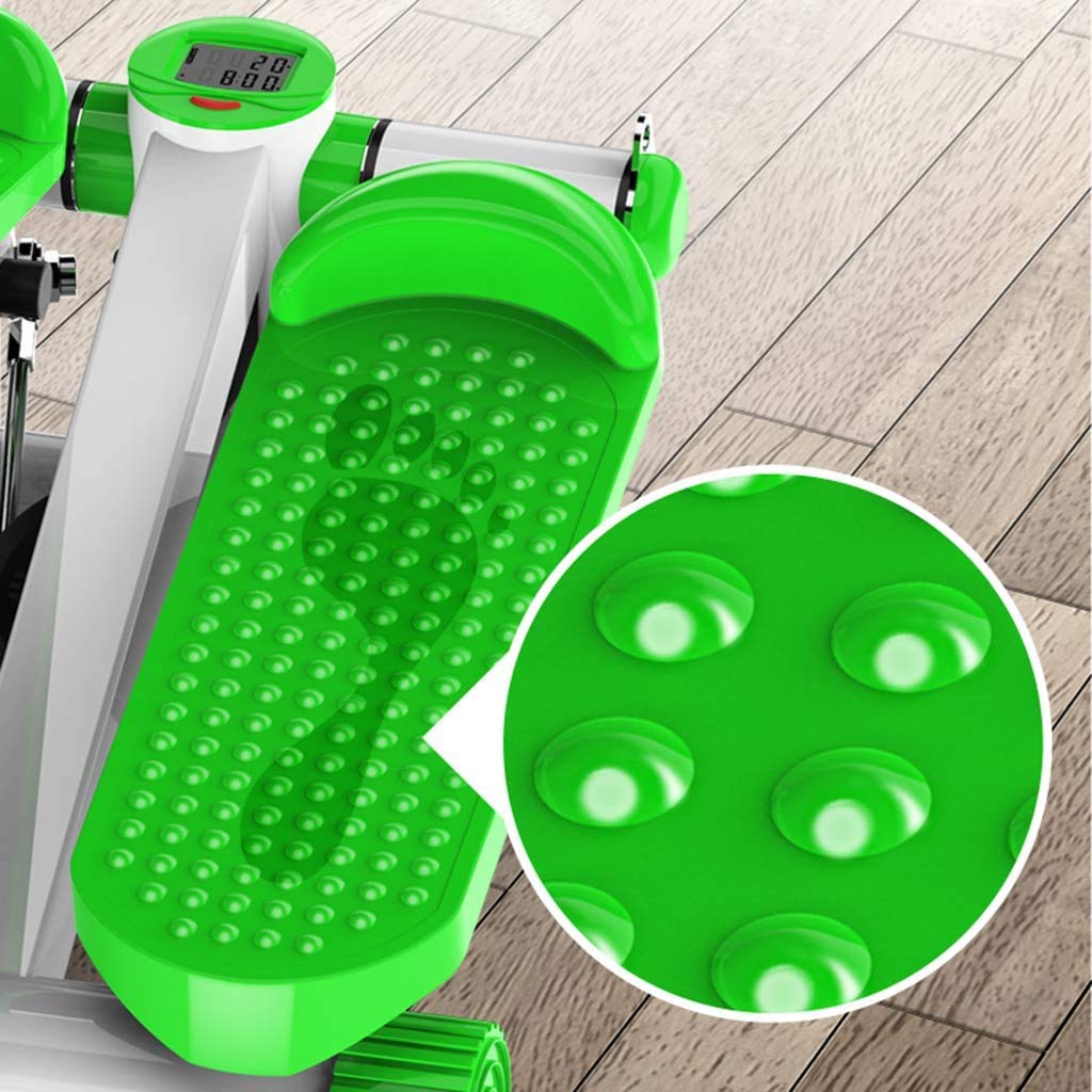 Stepper per corrimano, Muto Domestico Pieghevole con Display a LED Dimagrante Belle Gambe Sollevamento dell'anca Attrezzatura Multifunzionale per Uomo Donna