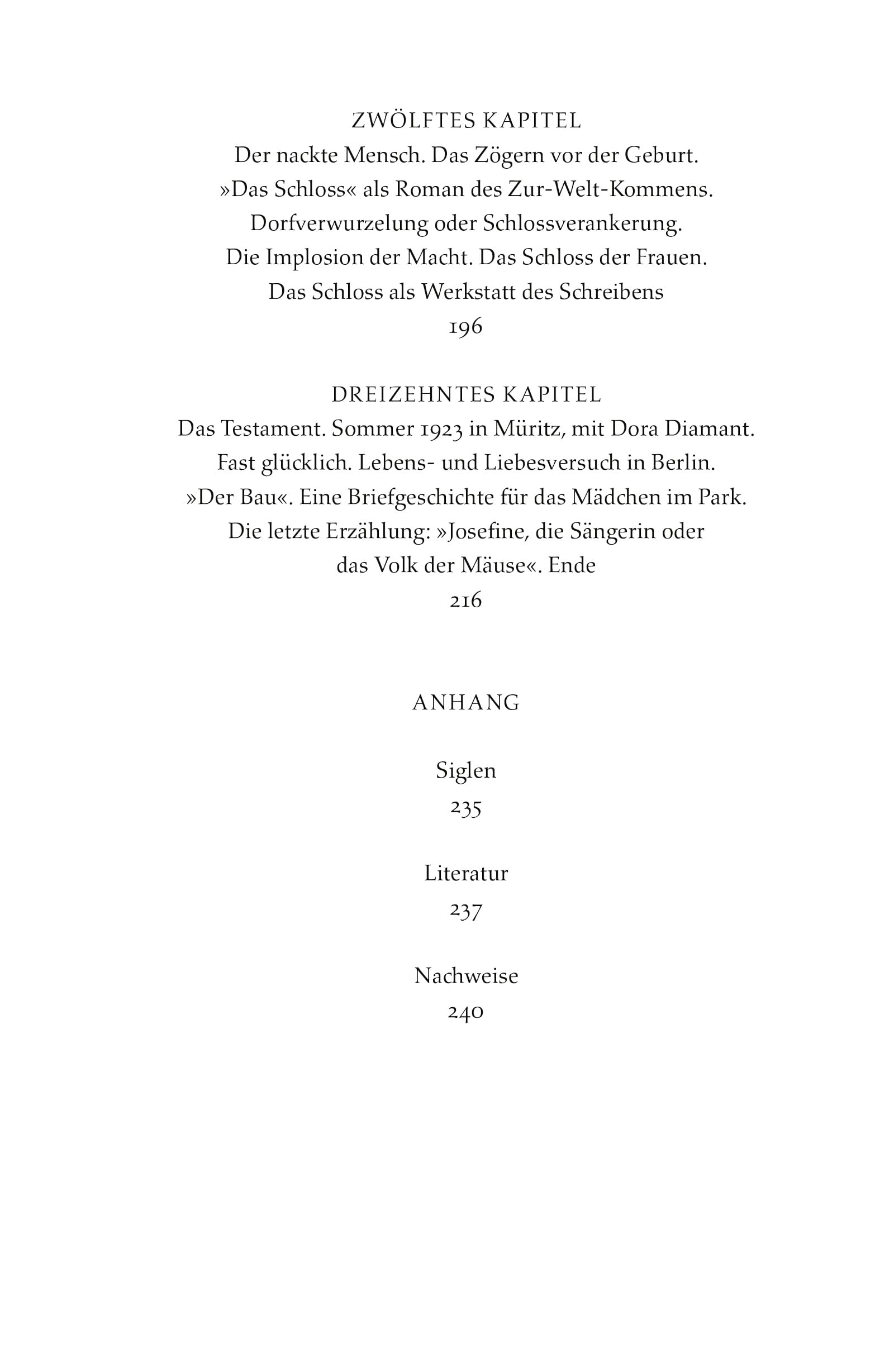Kafka: Um sein Leben schreiben