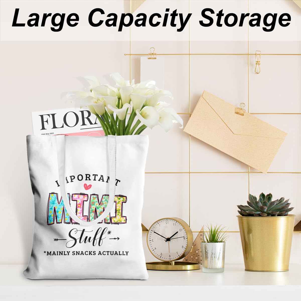 Inspirational Mom Grandma Aunt Mother in Law Tote Beach Bag for Women Birthday Christmas Mothers Day - Image 3