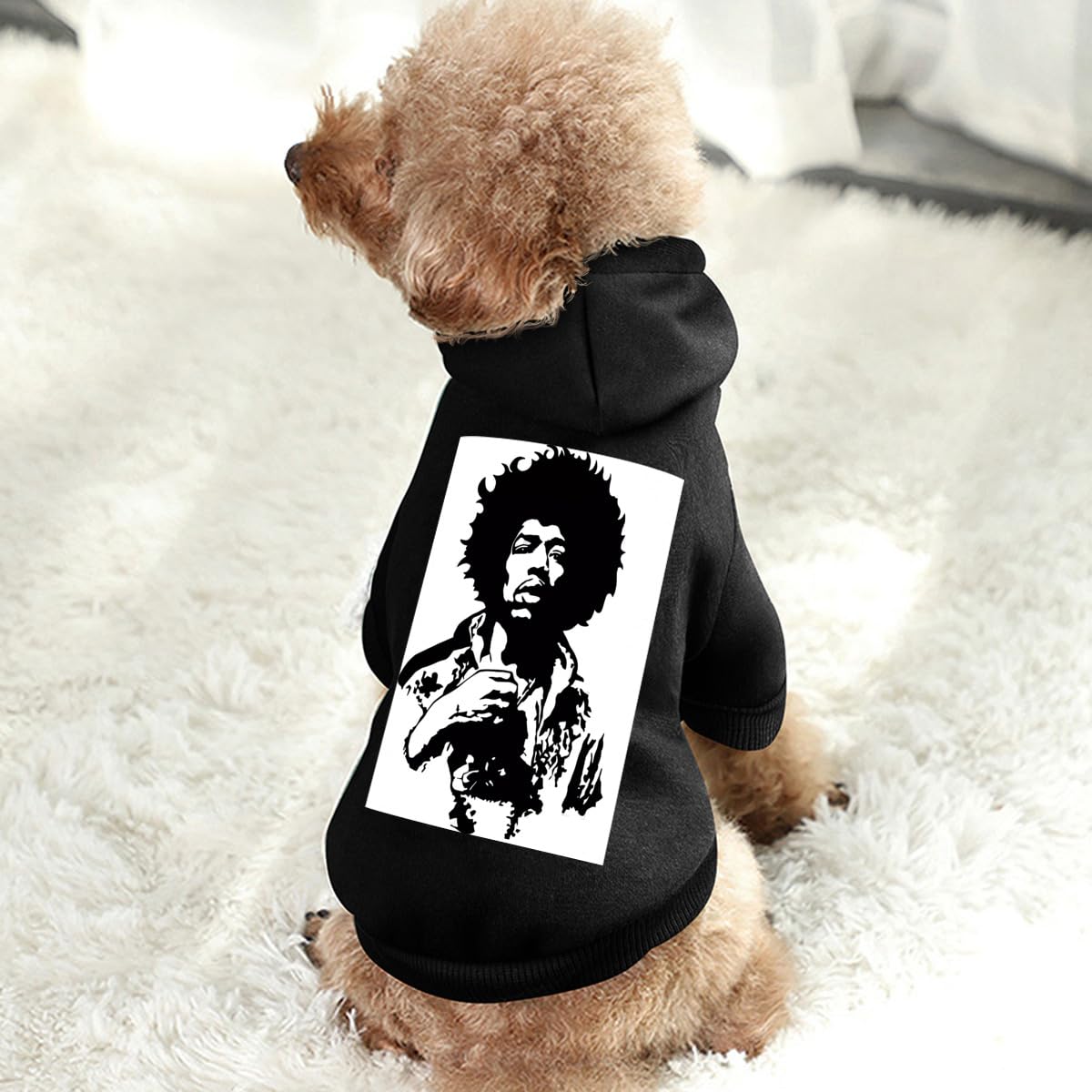 Dogs リメイク　ジミヘンドリック Tシャツ ブラック Mサイズ Amazon | Jimi Hendrix ジミヘン ジミ・ヘンドリックス ペット犬服