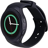 Vista 1 de Samsung, Galaxy Gear S2 SM-R730V 4G (Verizon), reloj inteligente con banda ancha de hule, Gris oscuro