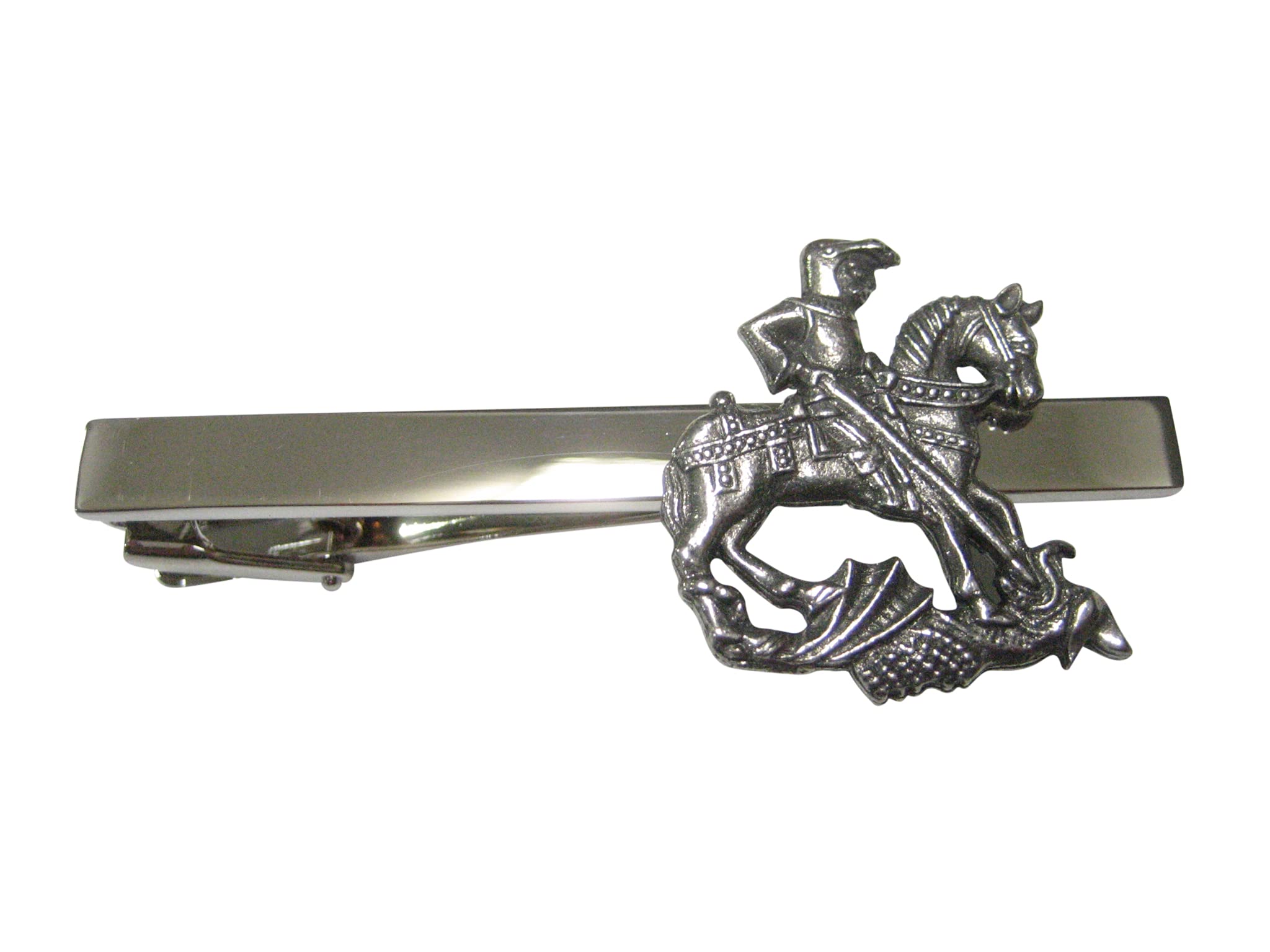 Fermacravatta San Giorgio e il drago, one size, METALLO, Altro