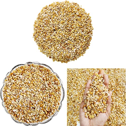 Image of Healing Crystal Chips for Vastu Natural Yellow Aventurine Chips Stone 250 Gm Yellow Aventurine Crystal Stone Chips Dust Raw Rough Stone for Reiki Healing Meditation