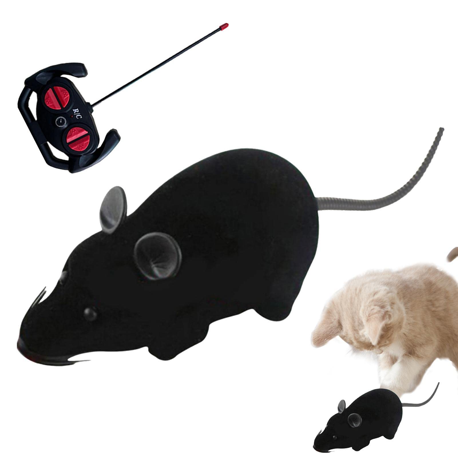 Interactive Moving 'Toy' for 'Cat', Perfect Exercise RC Mouse, Ideal for Indoor 'Cats'