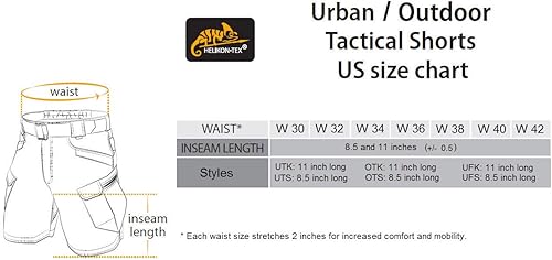 Miniatura 6 de helikon-tex Hombre Urban Tactical Pantalones Cortos 8.5" Taiga Verde