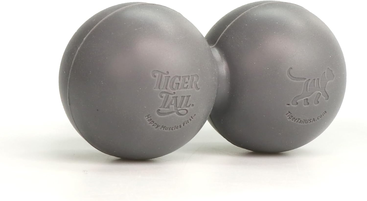 Tiger Ball Peanut 2.4 Foam Roller – Deep Tissue Massage Ball for Back & Neck, Myofascial Trigger Point Therapy Tool, Dual Silicone Balls with Gription – Compact, Portable, Non-Slip Recovery Roller