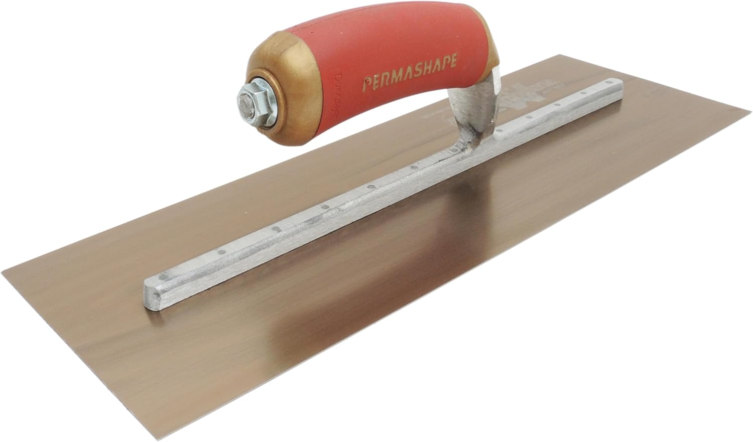 MARSHALLTOWN DuraFlex Finishing Trowel, 14 x 5 Inch, 11 5/8 Inch Mounting, DuraSoft Handle, Made in the USA, Plaster and Drywall Finishing Tools, 4683DFDL