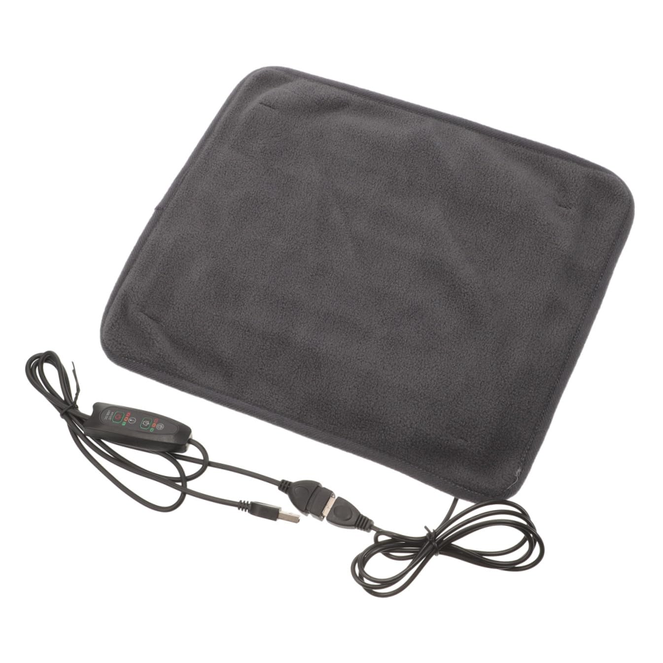 SOIMISS Elektrisches USB Heizkissen für Haustiere Verstellbare Wärmebett Heizmatte aus Polyester für Kleine Hunde und Katzen als Wärmende Liegefläche