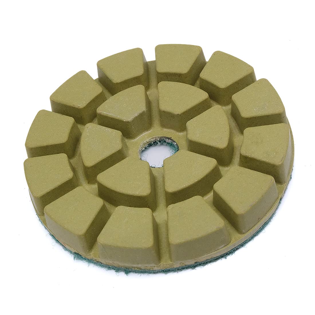 4" Diamond Floor Polishing Pads Grinding Discs Grit 50 for Granite Marble Concrete Stone(3-Pcs)