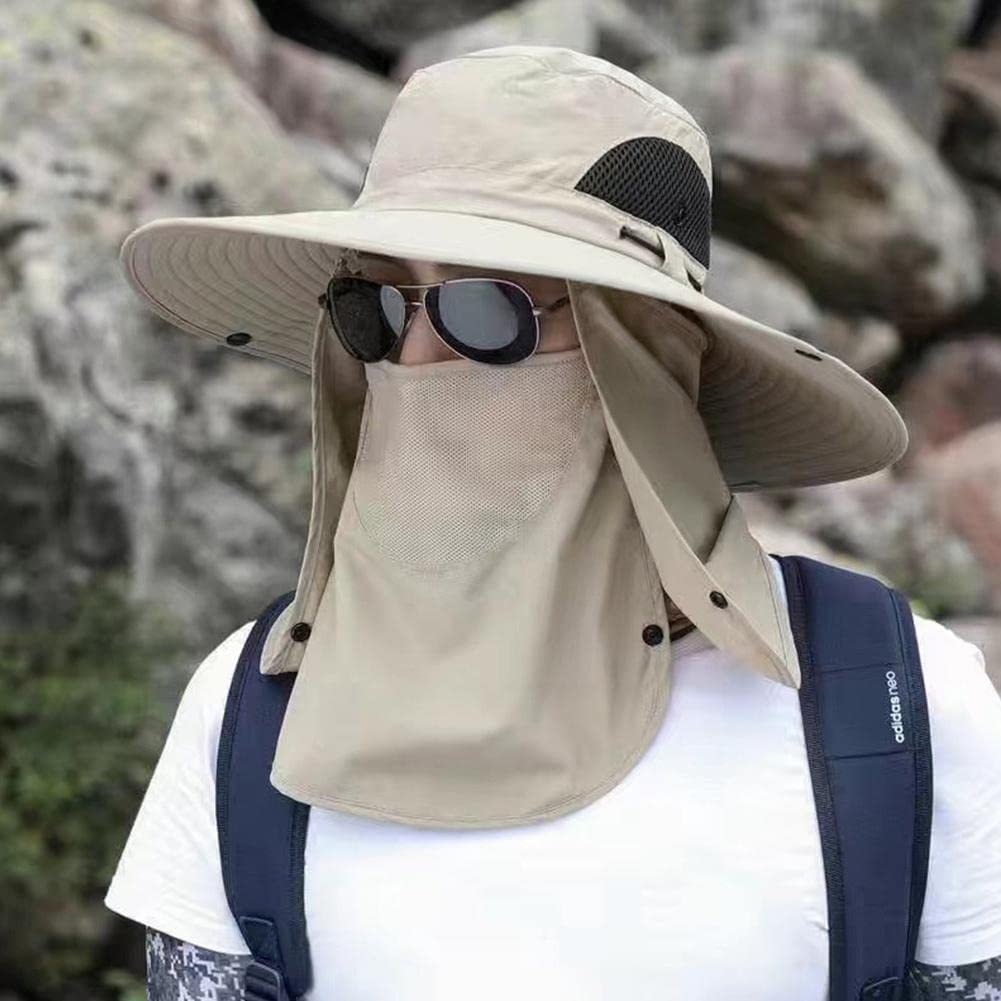 Zonnegezichtsbeschermingshoed