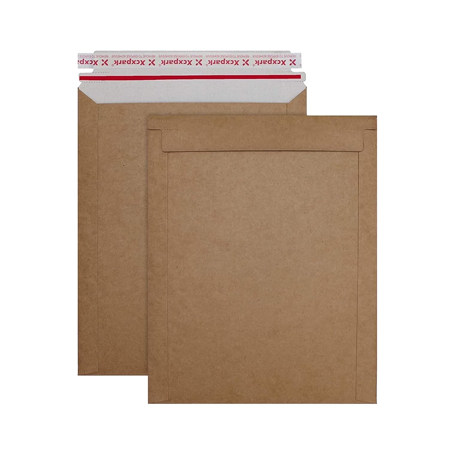 Xxcxpark 25 pack rigid mailer, 9.25x11.7 "self sealed photo file mailer