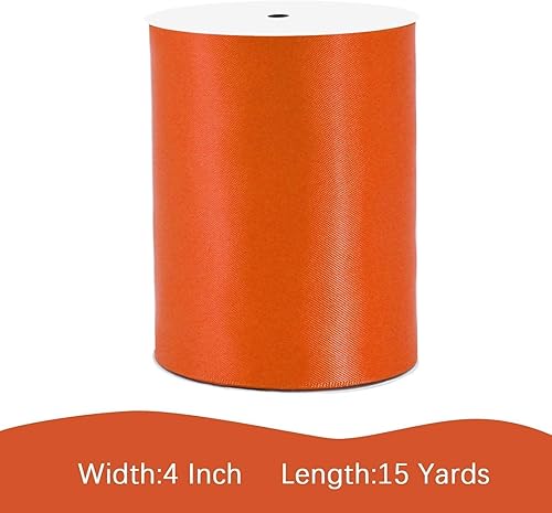 Miniatura 150 de Cinta de satén verde esmeralda de doble cara de 1-1/2 pulgadas x 50 yardas, cinta de poliéster verde esmeralda para envolver regalos, muy adecuada