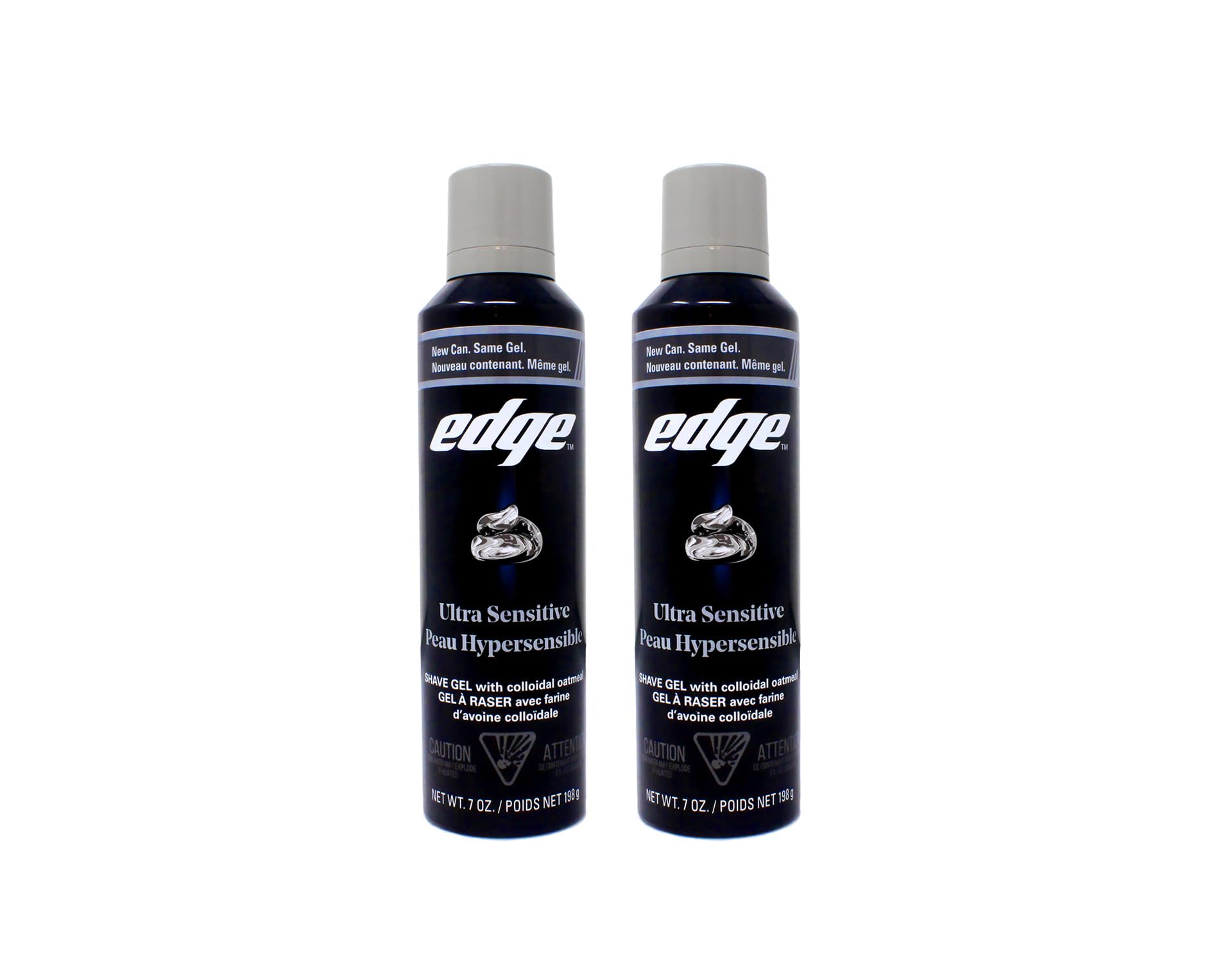 Edge Shave Gel, ohne Duft, Ultra Sensitive 7 Unzen (2er Pack)