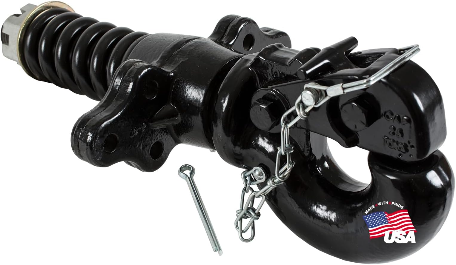 Buyers Products BP200 25 Ton Capacity Swivel Type Pintle Hook, MGTW 50000lbs, MVL 6000lbs, Recommended For Off-Road Application