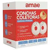 Concha Coletora Base Rígida Antivazamento Amamentação Amae