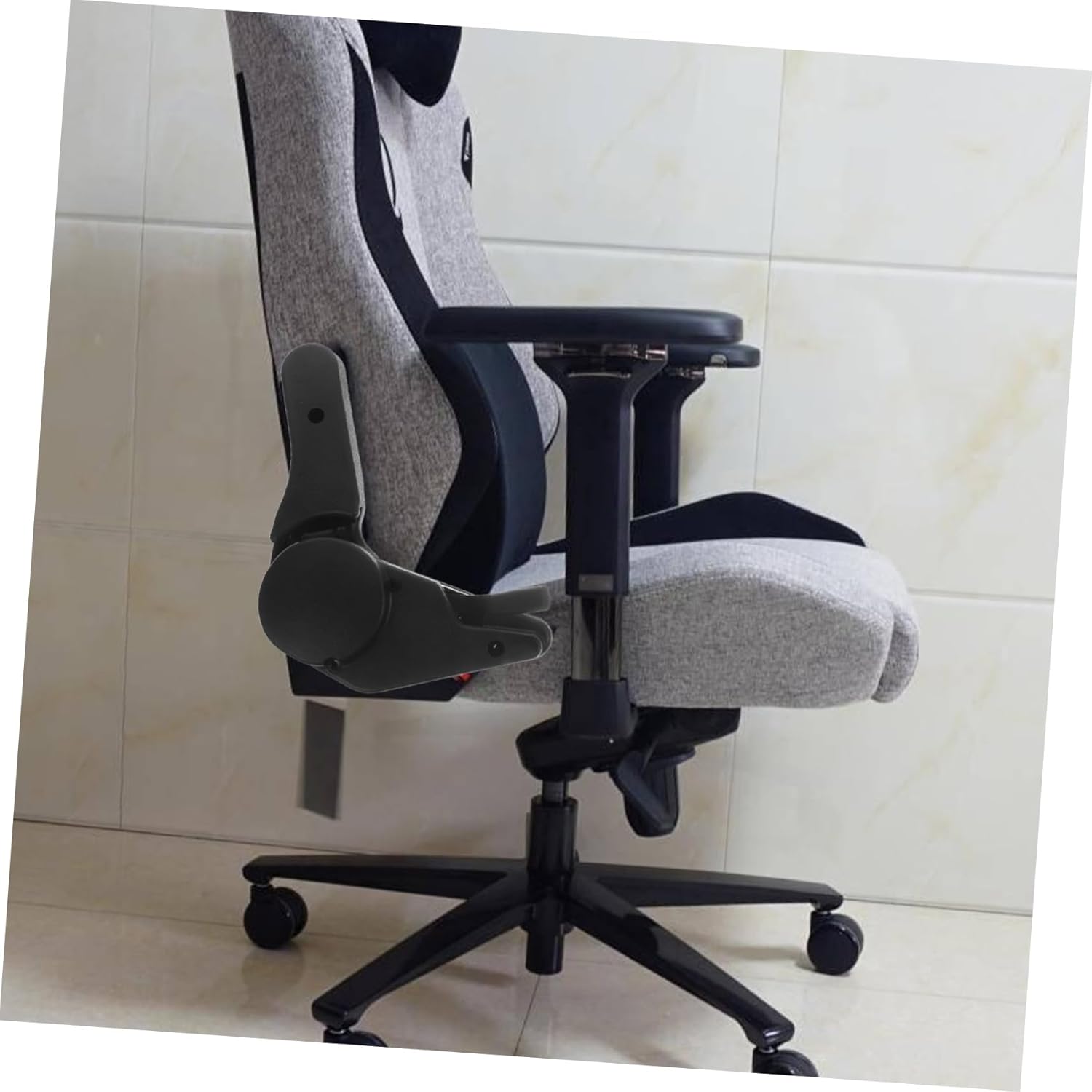 Adjustable Gaming Chair Seat Back 180 Degree Angle Adjuster Easy Install for Black Gaming Chair Accessories