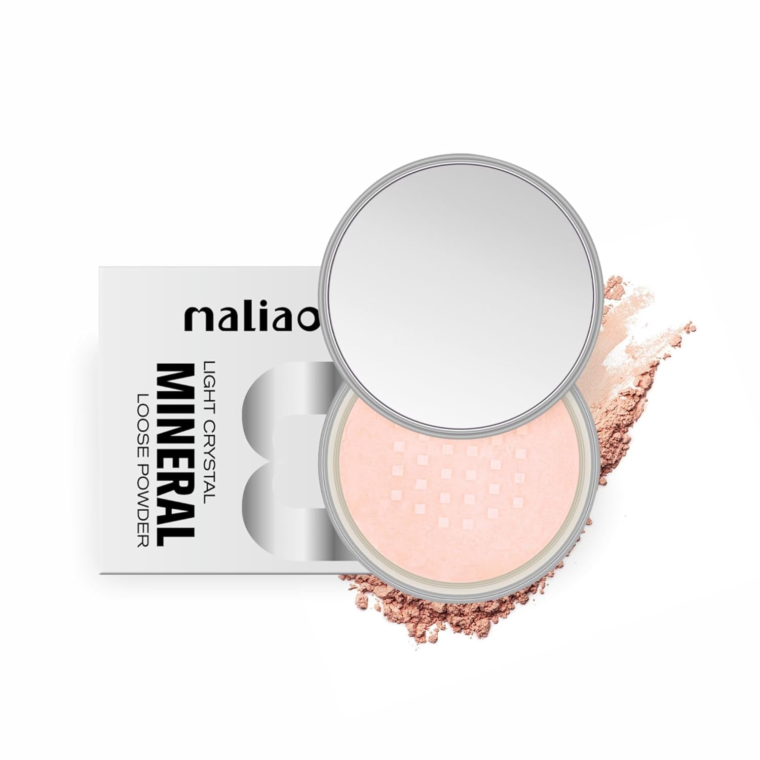 Maliao Light Crystal Mineral Loose Powder (SOFT IVORY)