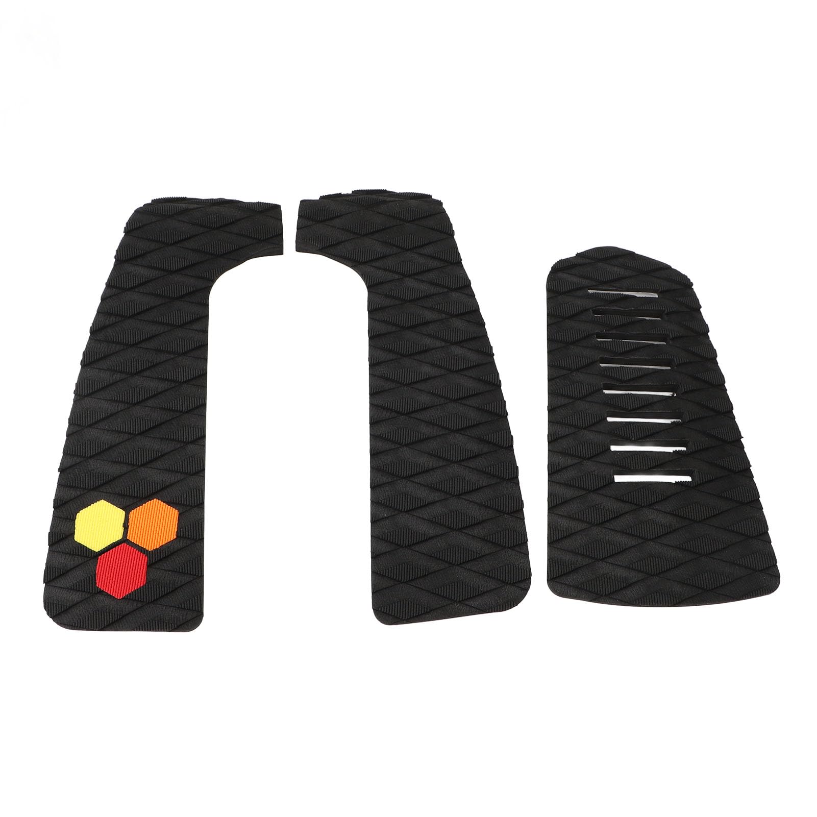 BusoTh Surfboard Grip Pad, Surf Deck Traction Pad Strong Grip for Water Sports (Black), BusoThynbvxgca4i-11