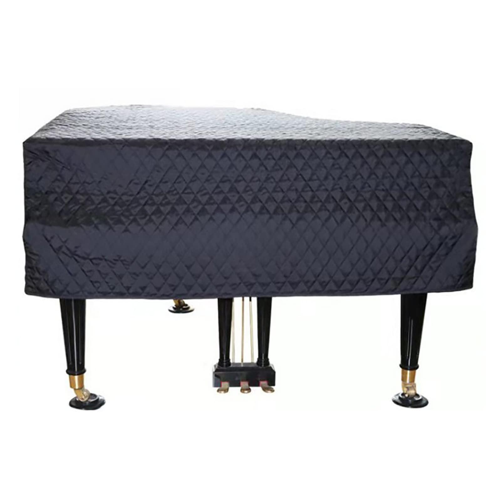 Funda para piano de cola, Funda para piano, Impermeable, A prueba de humedad, Antiestático, A prueba de polvo, Algodón prensado con costuras cruzadas, Artesanía, Buen asistente del músico(Color:L)