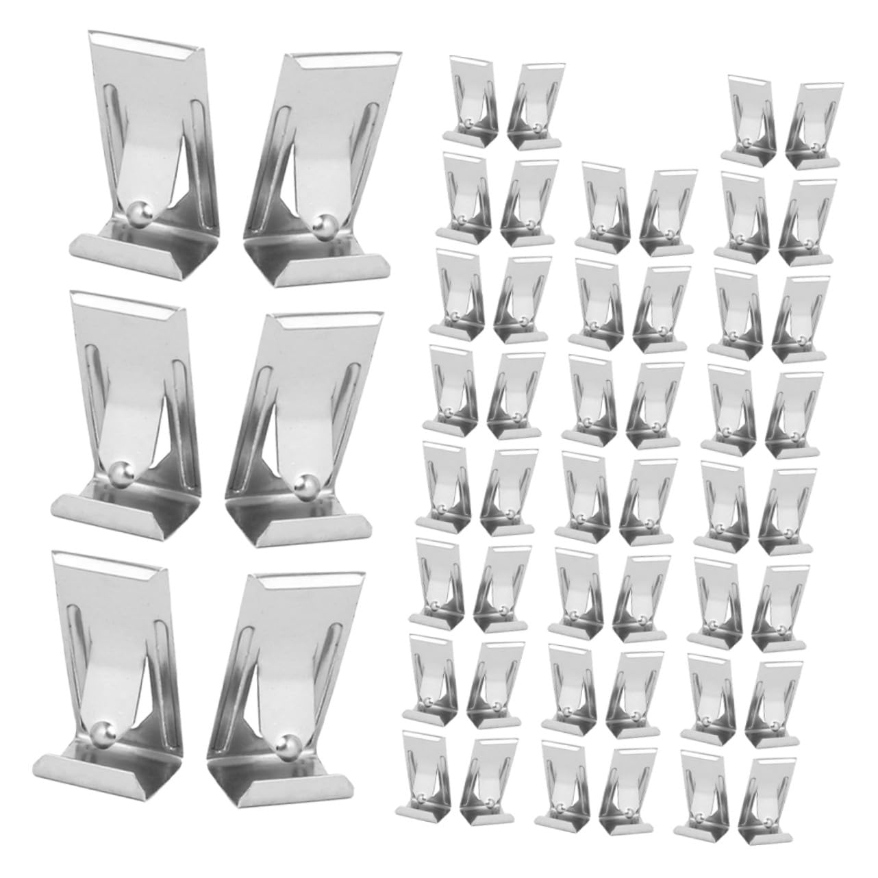 Attaches cadres robustes avec clips à ressort métal durables