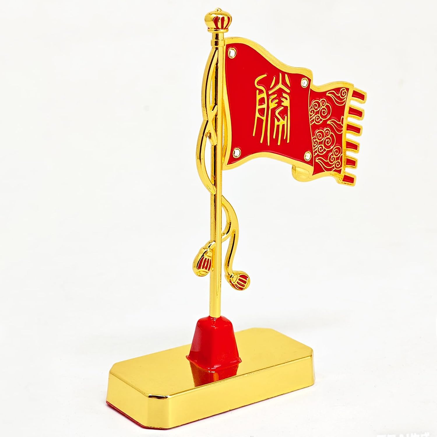 Fengshuibringluck Feng Shui Victory Flag Good Luck Success Amulet Statue Home Office Decor