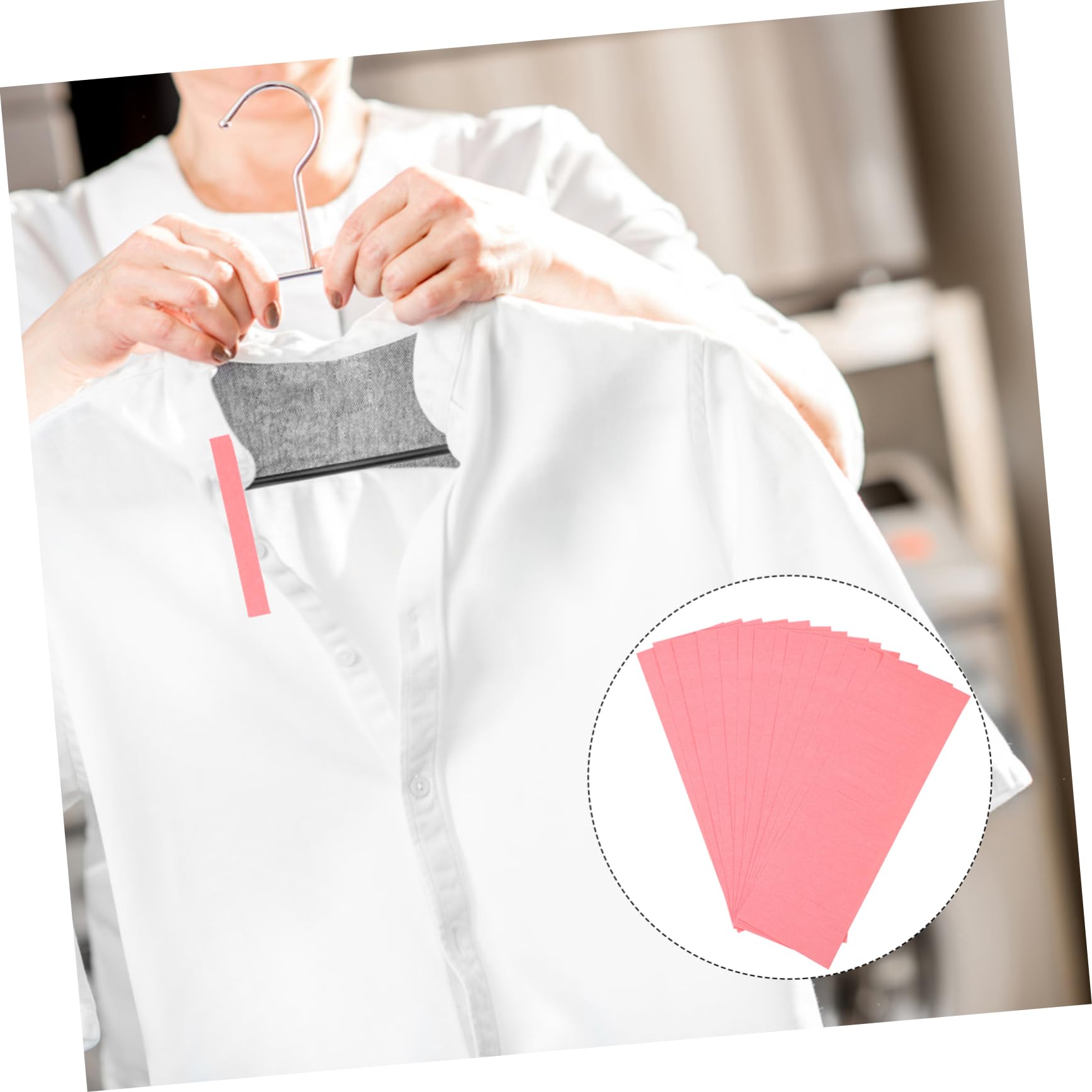 TEHAUX 5200 Stück Beschreibbare und Wäscheetiketten aus Papier für T-shirts und Rucksäcke Praktisch für Waschraum und Kindertagesstätte