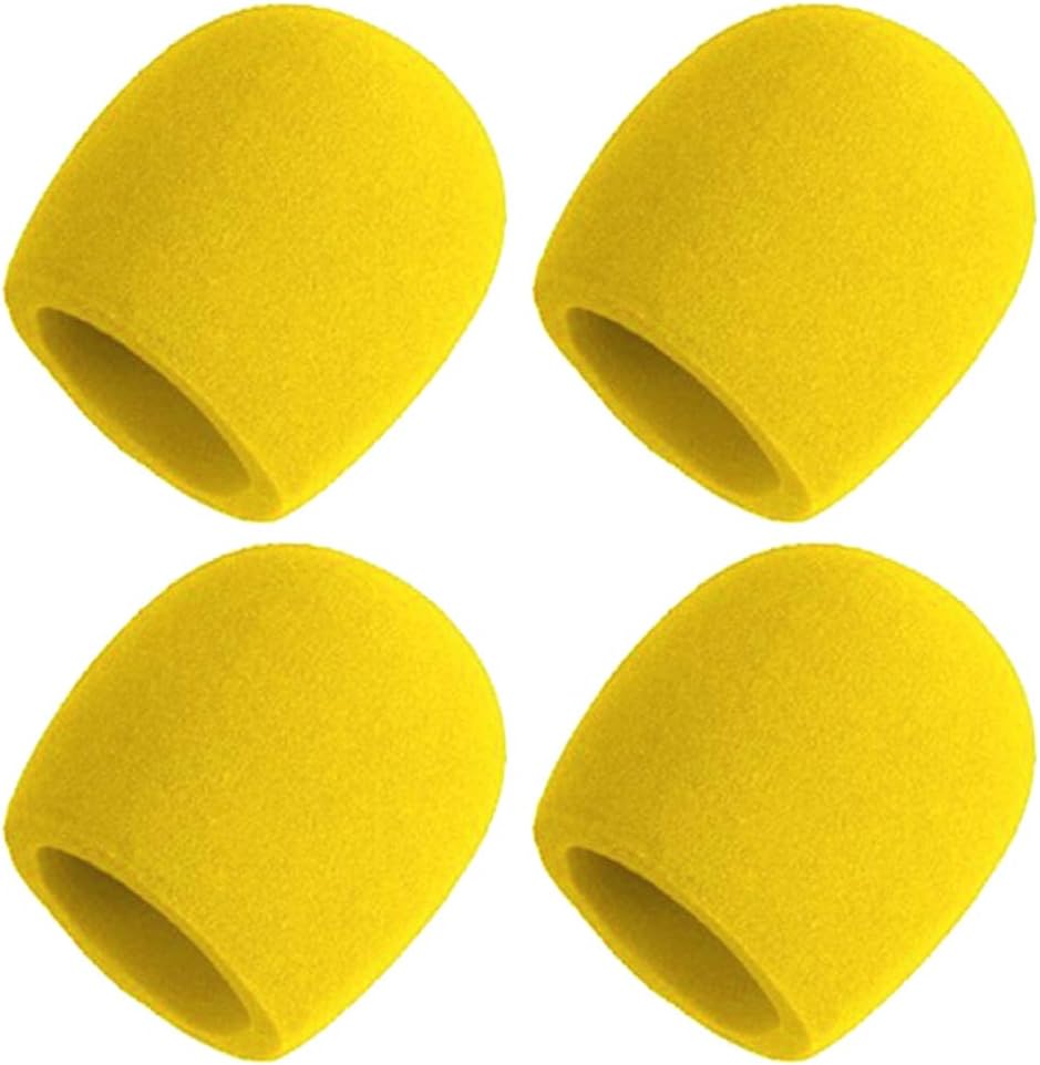 Microphone Windscreen, Ball Style (WS-1O), Orange image 5