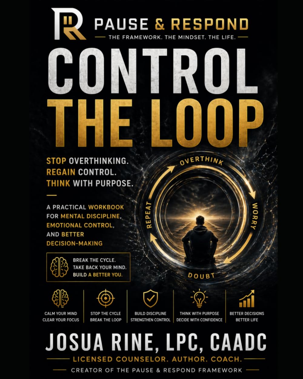CONTROL THE LOOP Stop Overthinking. Regain Control. Think With Purpose: A Practical Workbook for Mental Discipline, Emotional Control, and Better Decision-Making (Pause & Respond)