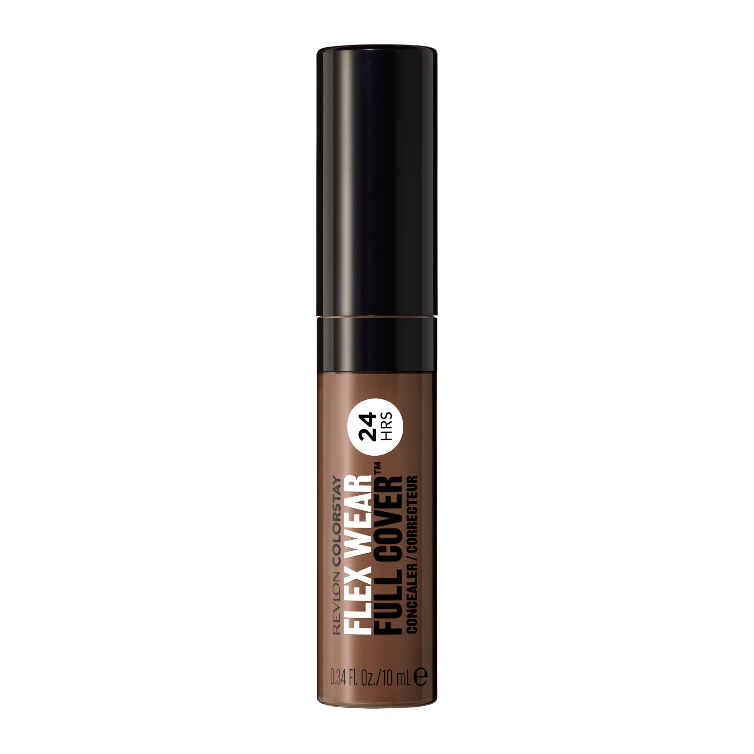 Revlon ColorStay Flex Wear Full Cover Non-Creasing Concealer Infused with Hyaluronic Acid Vitamin E Flexible Longwear 078 Truffle