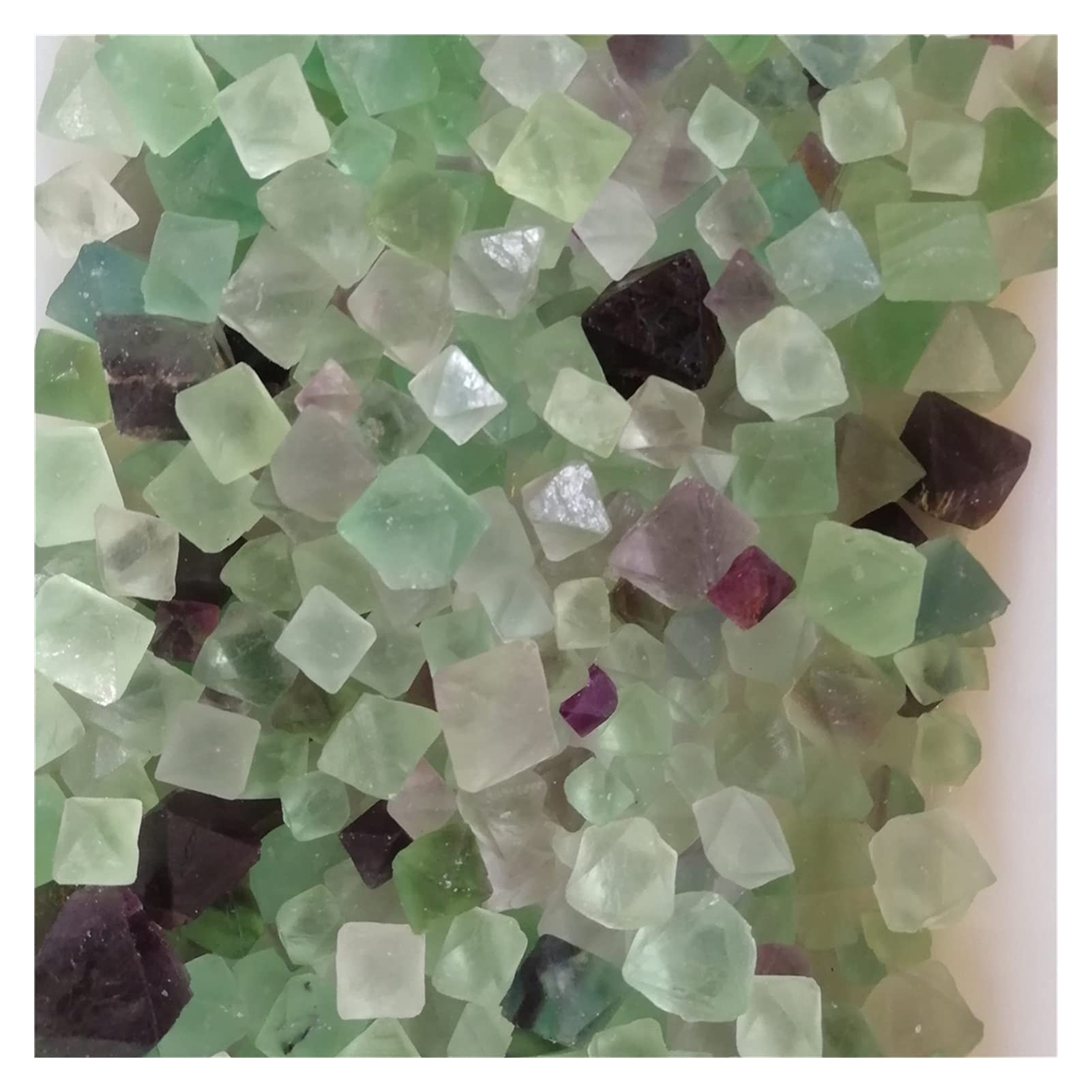 AMAZWI Cristaux naturels Pierres de Cristal Naturelles Minéraux Bruts Fournitures de Pierres précieuses Naturelles polies, Reiki et énergie Crystal Healing 500g (Color : 4, Size : Lot)