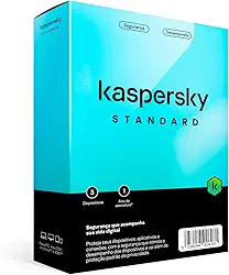 Kaspersky Antivírus Standard 1 Dispositivo Versão 2025