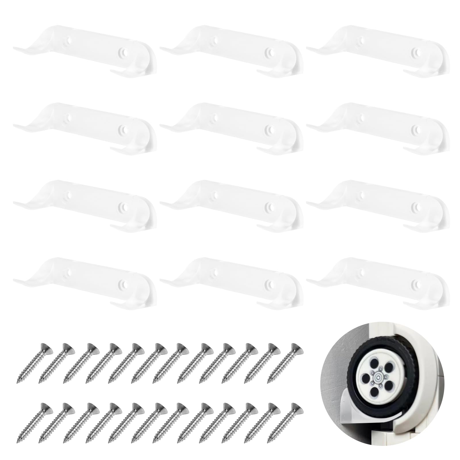 12 Pcs Car Wall Mount Vertical Car Display Wall Mount Compatible with Any Lego Speed Champion Series Car Models,Sturdy Wall Bracket for Brick Model Car-Display Car Collection by Wheels on Wall?Clear?