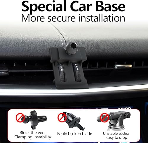 Miniatura 2 de Soporte para teléfono de coche para Cadillac XTS 2013 2014 2015 2016 2017 2018 2019 Auto Accesorios Decoración Interior Soporte de teléfono celular