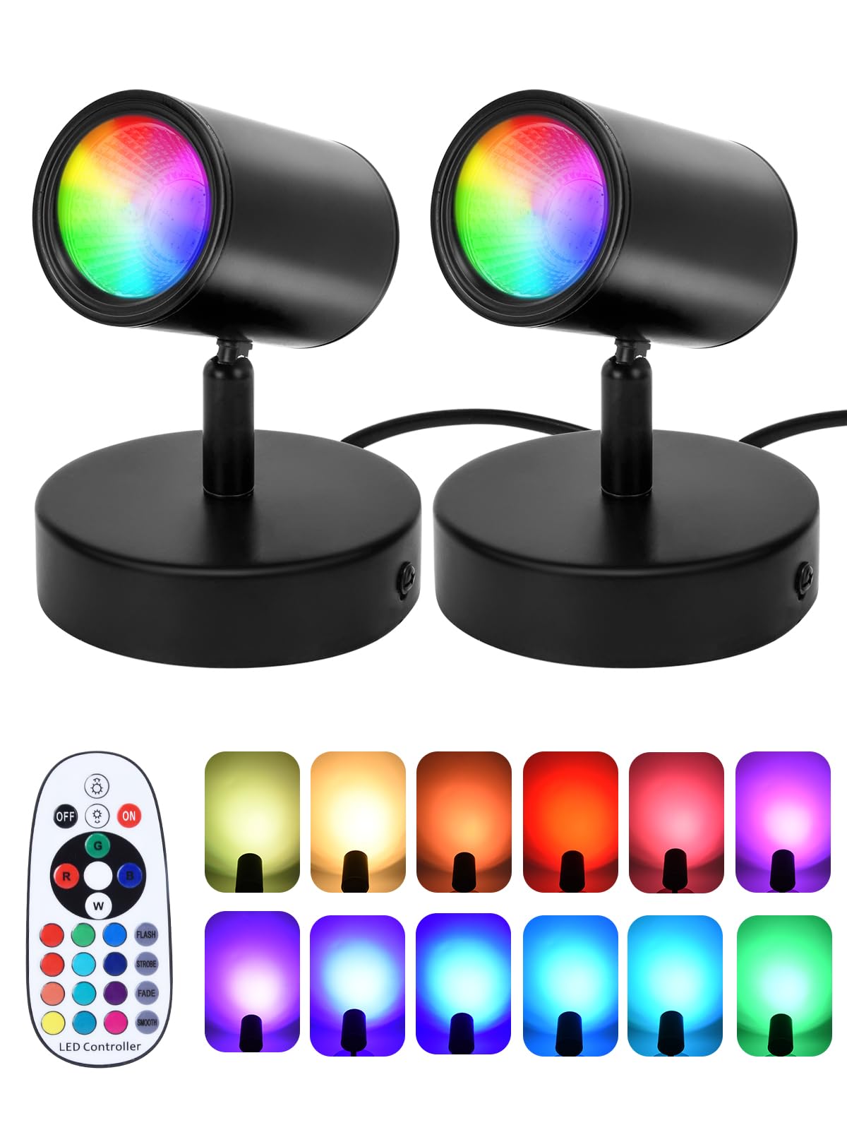 ◆コイズミ◆LEDスポットライト◆9個◆23年製◆E-2506DL16◆ 非調光 電球 LED一体型 DC24Vスパイクスポットライト 黒 40W