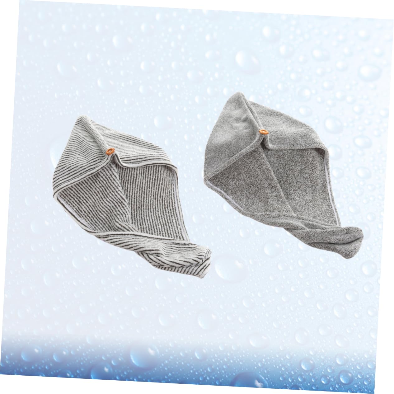 Toalla de Secado Rápido Pack de 2 Piezas de Fibra de para Cabello Absorción Superior y Fácil Uso Adecuado para Mujeres y Niñas
