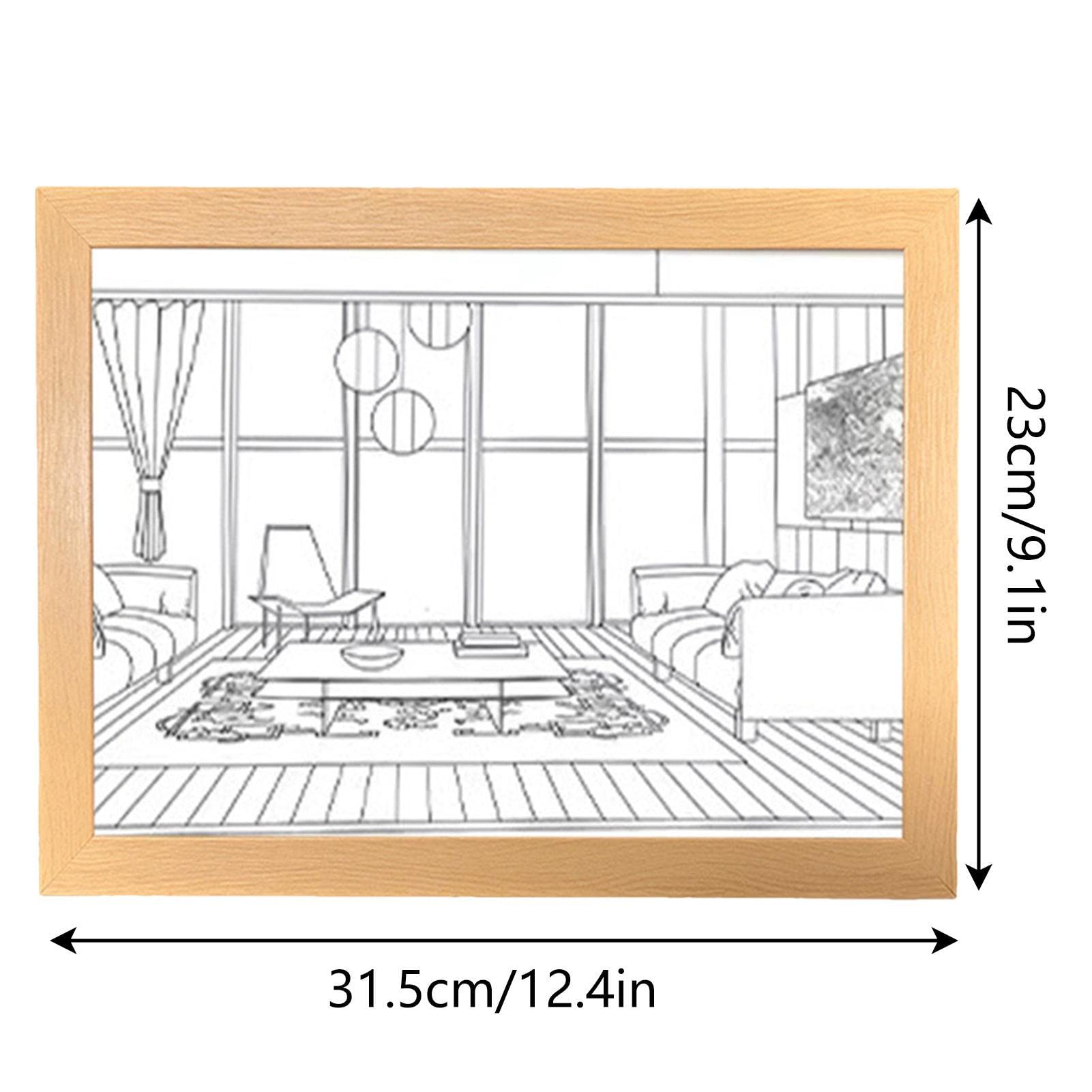木製フレームのバックライト線画アート Amazon.co.jp: LED 発光画装飾 アートワークに木製フォトフレーム 3色